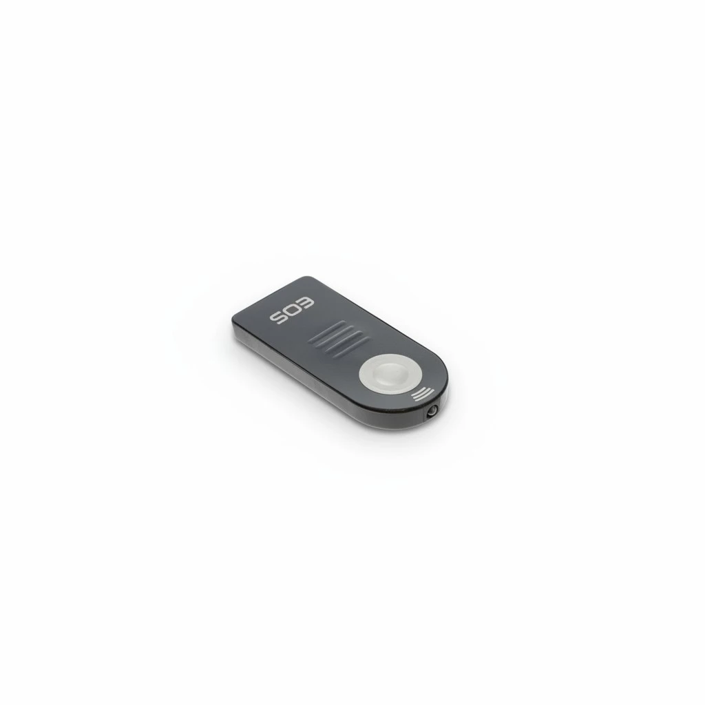 IR Wireless Shutter Release for EOS 5DII/ 7D/ 60D/ 550D/ 500D/ 450D/ 400D/ 350D/ 300D/ Pro1/ G9/ G7/ G6/ G5/ G3/ G2/ G1/ S1is/ S70/ S60/ Pro90IS and More with IR Function (Black)