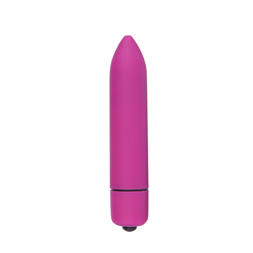 Electric Handheld Vibrator 10 Portable Massager Quiet Vibration Tool Silicone Vibrating Sex Toy (Purple)