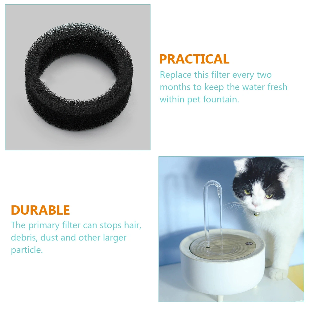 9pcs Cat Water Fountain Filter Replacement Filter For 2.0l/64oz Pet Fountain