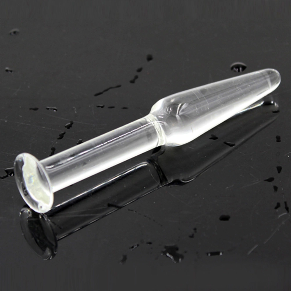 Adult Small Glass Butt Plug Simple Creative Sexy Toy Adult Butt Plug Dildo for Couple Lover