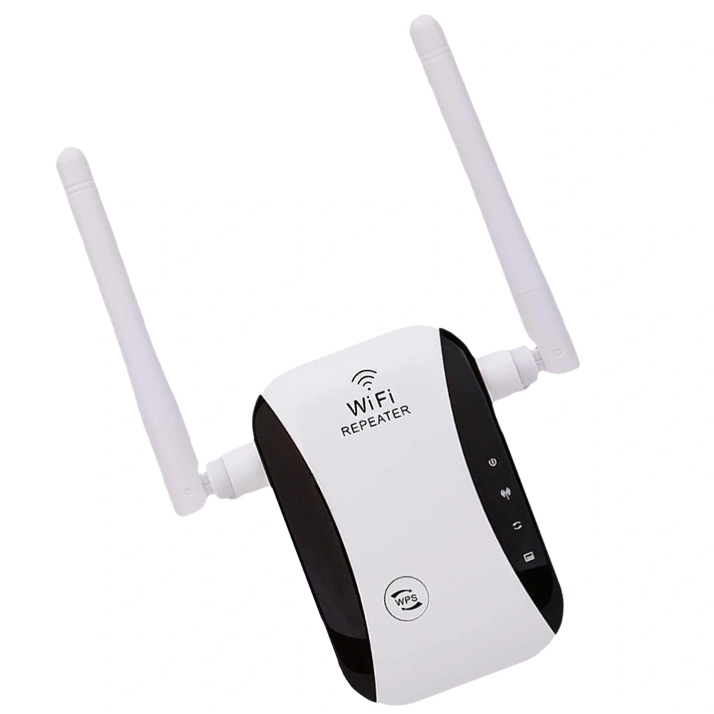 Wifi Signal Booster Wireless Router Repeater Antenna Amplifier (EU Plug White)