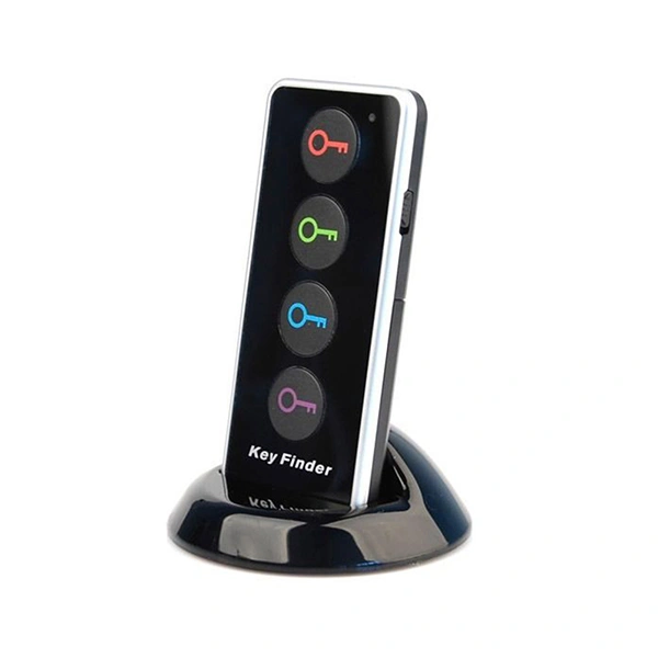 4-in-1 Wireless Radio Electronic Keyfinder Key Locator (Black)