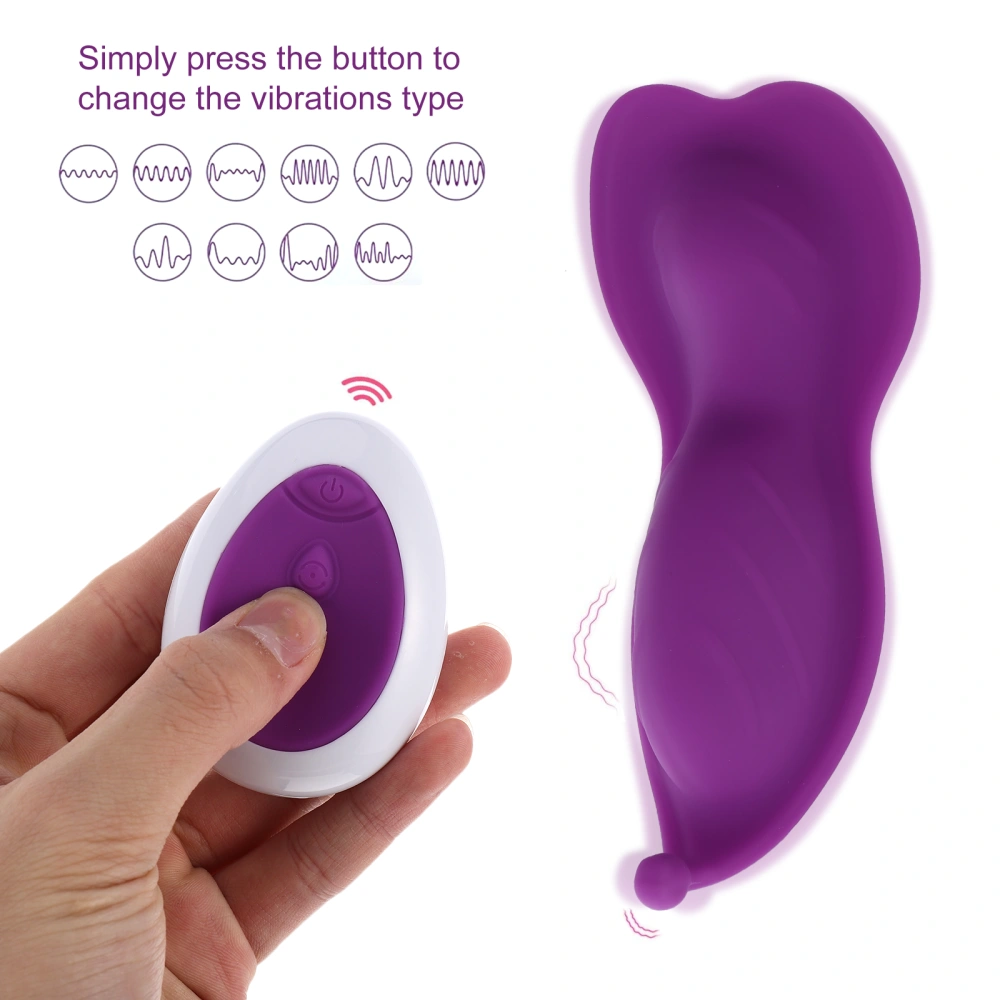 Invisible Wearable Clitoris Stimulator Female Sex Masturbation Toy Sex Vibrator