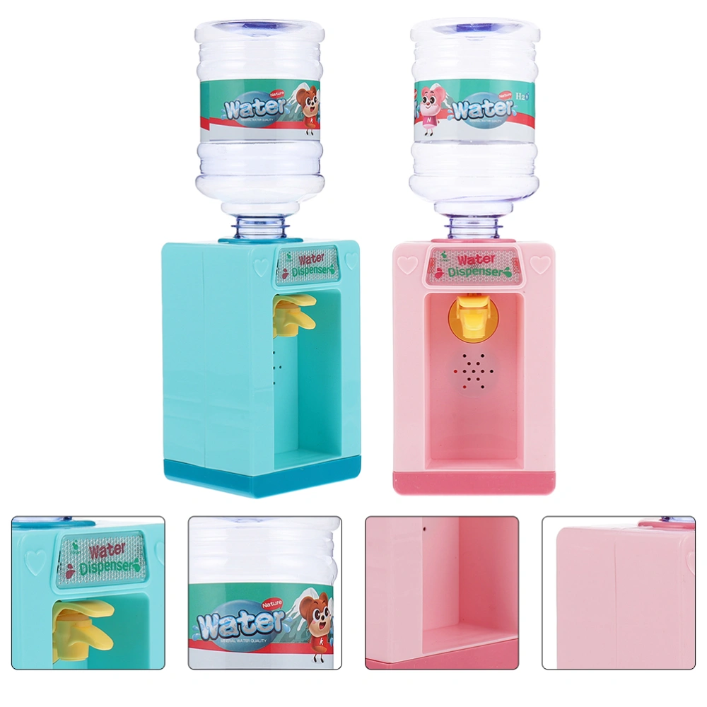 2 Sets Water Dispenser Simulation Toy Children Festival Gift without Battery