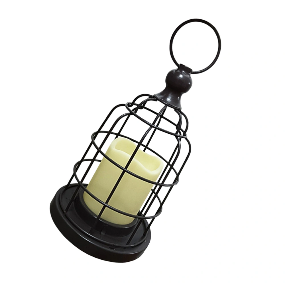 Outdoor LED Hanging Light Decorative Bird Cage Lantern Decorative Lantern