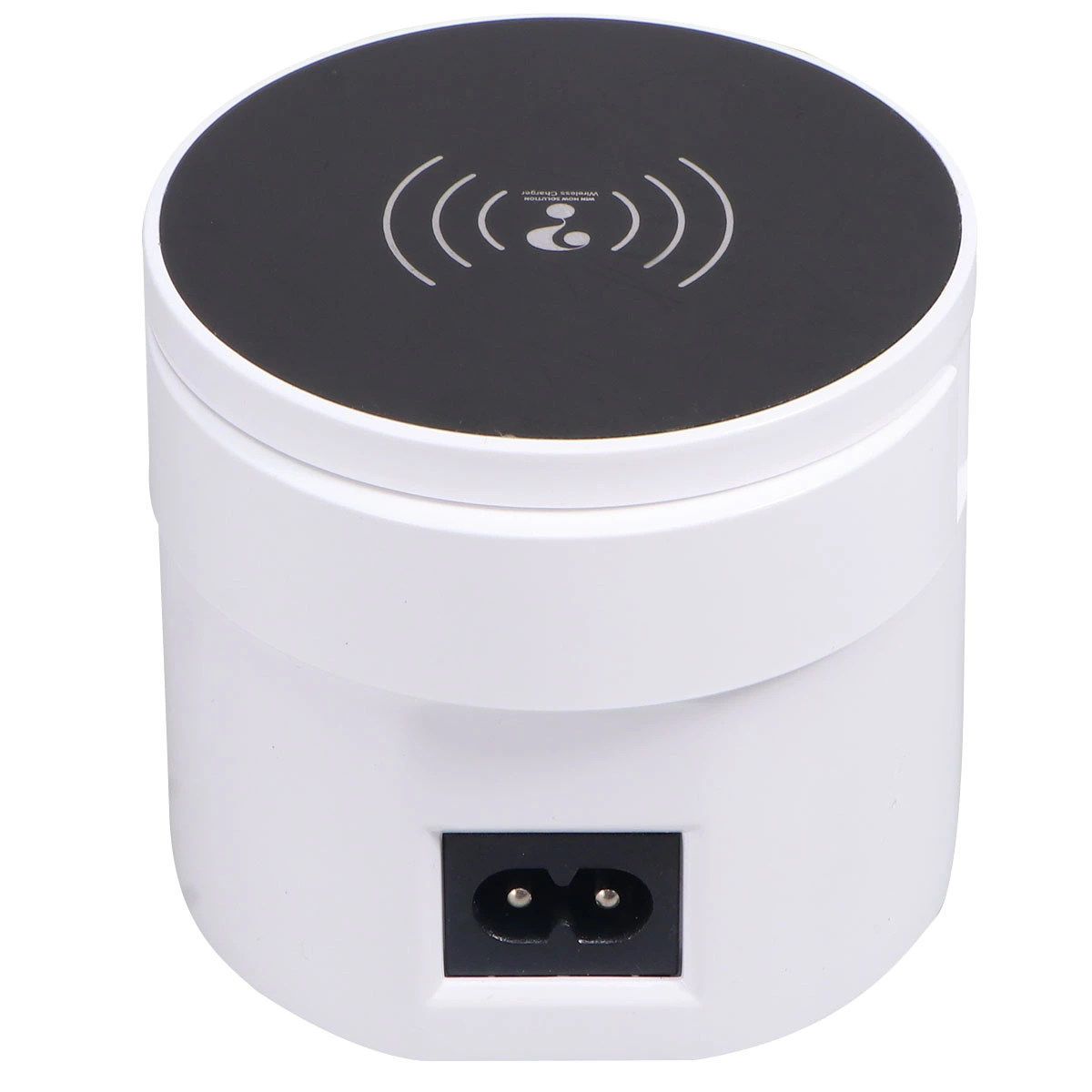 Fast Charge Wireless Charger 10 USB Port Foldable Charging Stand for Smartphone and Wireless Charge Enabled Devices with EU Plug(White)