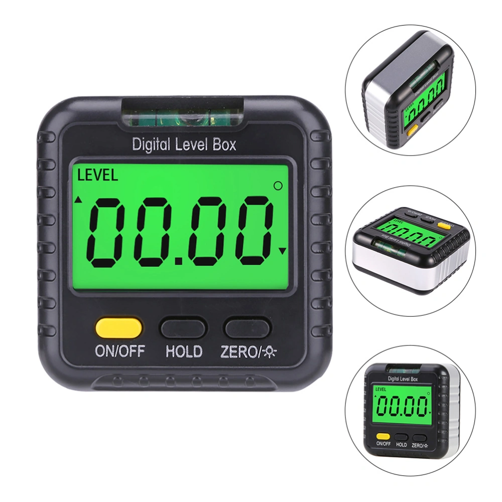 Digital Level Box Magnetic Angle Finder Measuring Tool Electronic Bubble Level