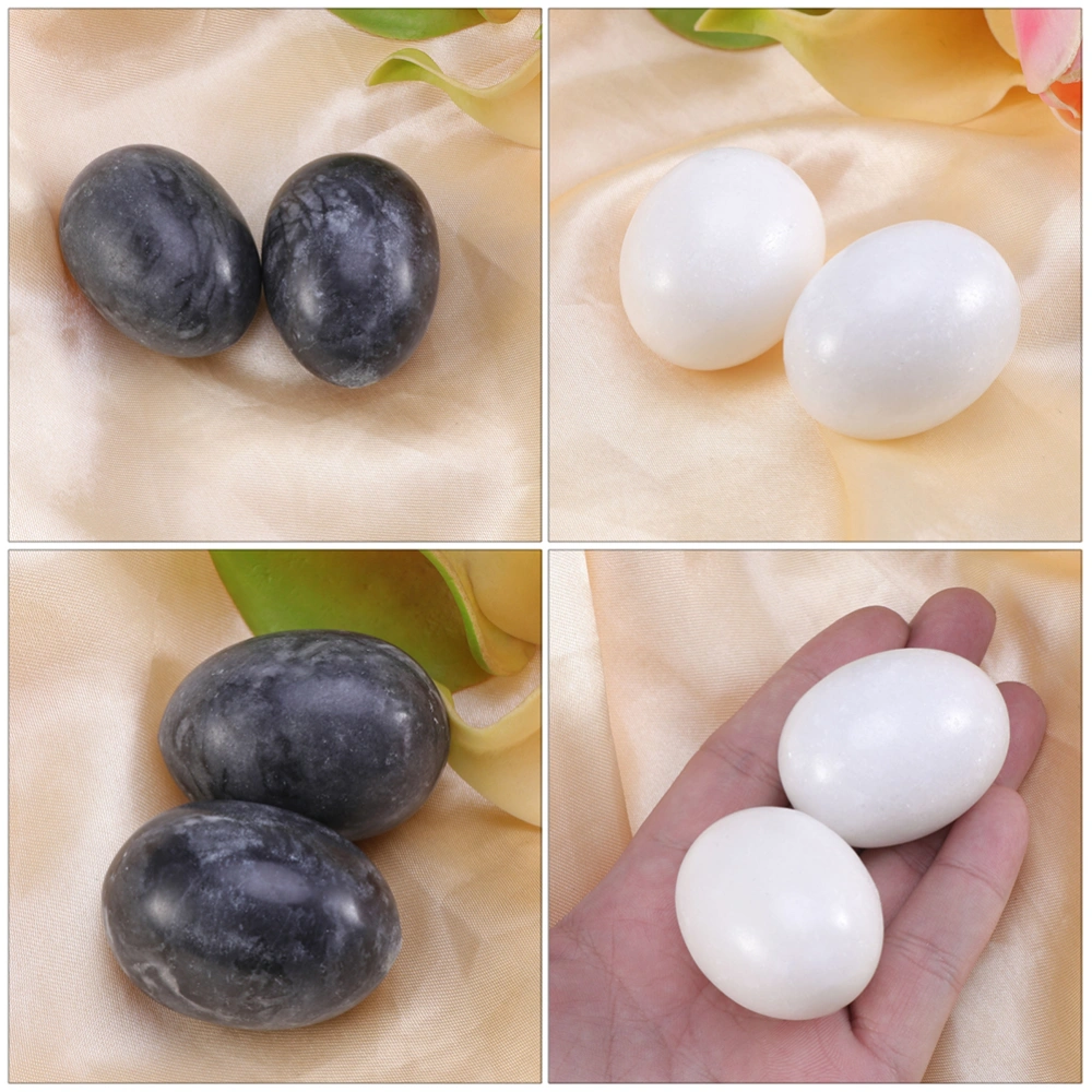 4pcs Natural Nephrite Jade Yoni Eggs Pelvic Floor Muscle Massage Exercise