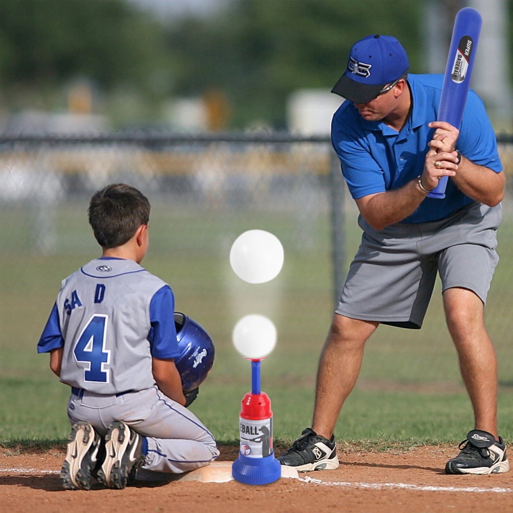 Automatic Launcher Baseball Bat Toys Baseball Trainer Practice Toy for Toddlers Kids