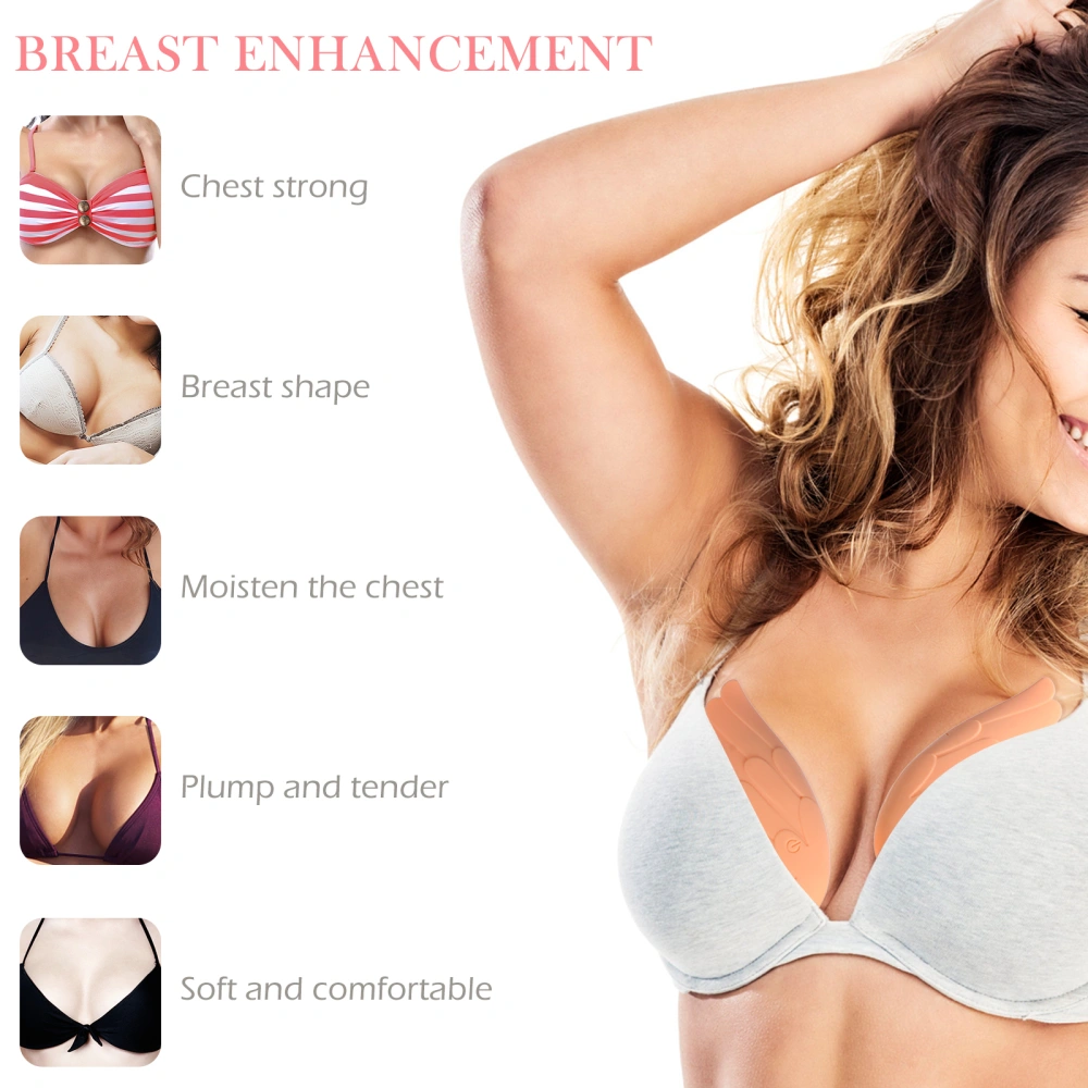 1 Set Electric Breast Massager Vibrating Chest Enhancer Breast Enlargement Tool