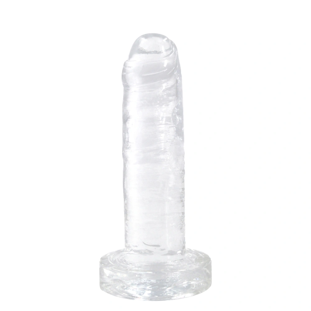 Simulation Penis Small Penis Anal Plug Masturbation Adult Toy Sex Toy for Adult Male Female Gay Lesbians (White)