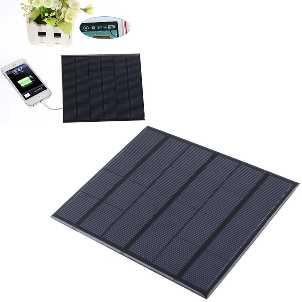 6V 3.5W 580-600MA Solar Panel Sockets Battery Charger High Efficiency MP4 Tablet