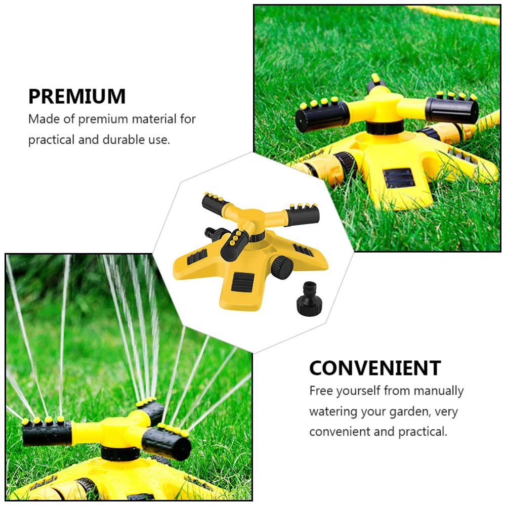 2 Pcs Practical Lawn Sprinkler 360 Rotating Sprinkler Garden Irrigation System