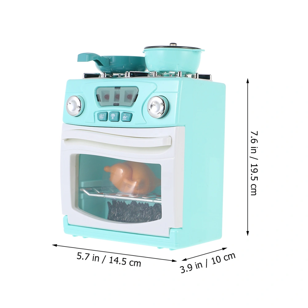 Baby Artificial Stove Oven Shape Toy Creative Educational Toy Without Battery