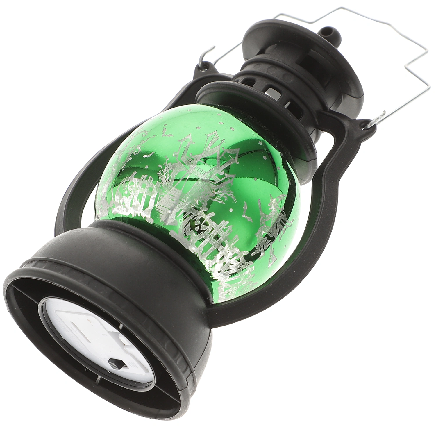 Halloween Witch Lantern Light Portable Battery Powered Light Hanging Lantern Lamp