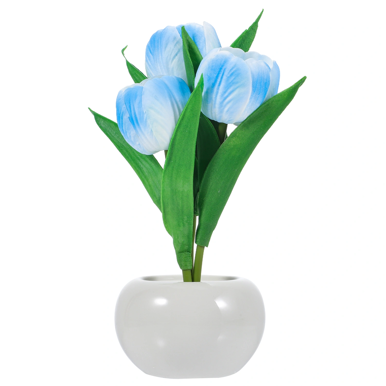 Tulip Table Lamp Flower Desk Lamp Flowerpot Lamp Night Light Women Bedroom Decor