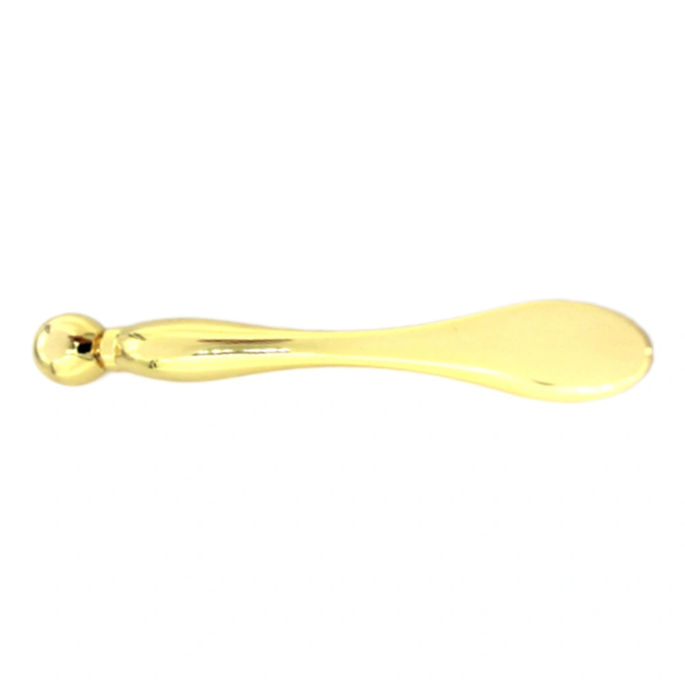 1pc Eye Mask Spatula Spoon Scoop Eye Massager Beauty Tools for Women Ladies Girls (Golden)