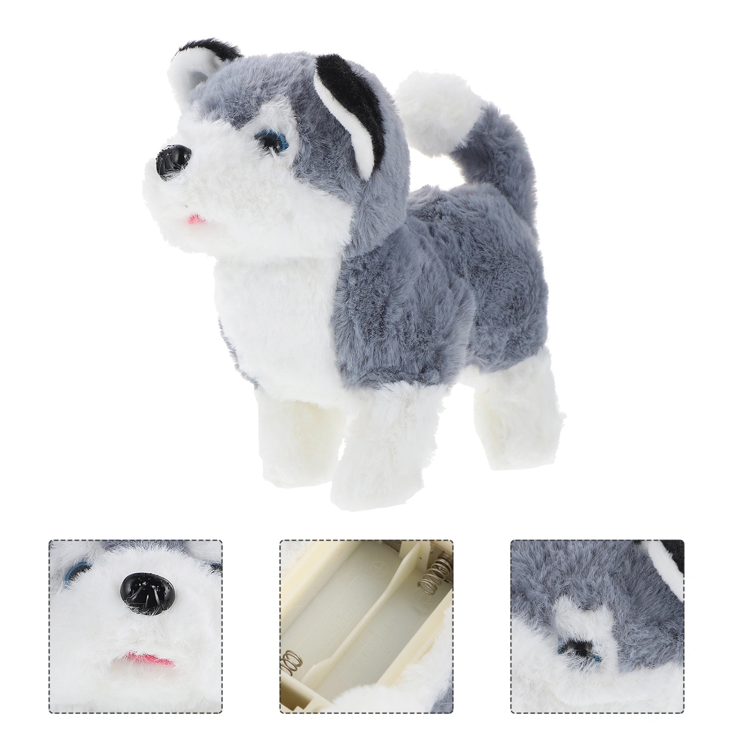 Interactive Puppy Toy Electronic Walking Dog Toy Electric Stuffed Dog Toy