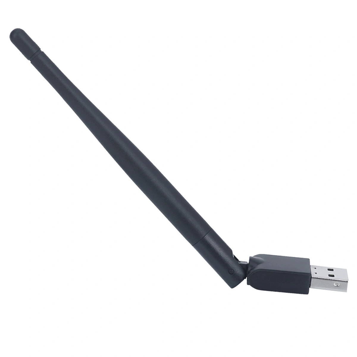 USB Wifi Adapter 150Mbps Antena Wi-Fi USB Adapter Wi-fi Dongle Wireless Network Wifi Signal Receiver without Drive (Black)