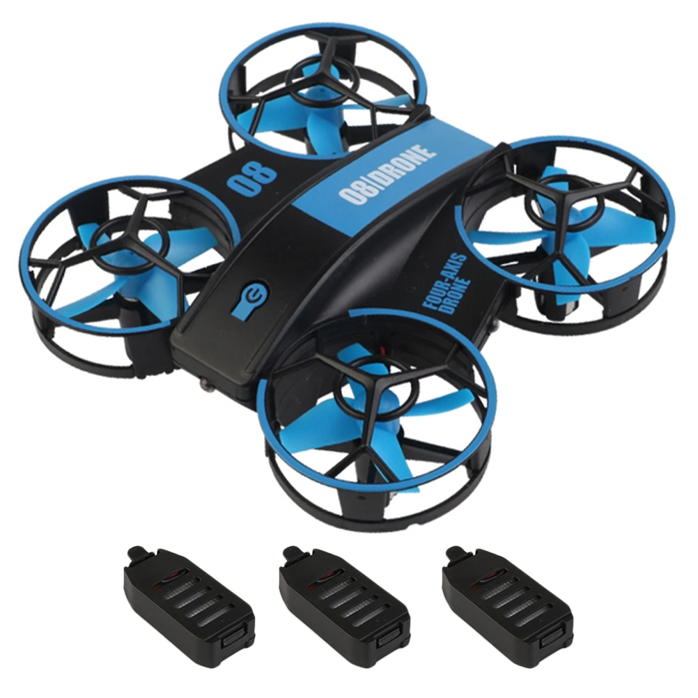 Mini LED RC Quadcopter Portable One Key Take Off Landing RC Helicopter Plane