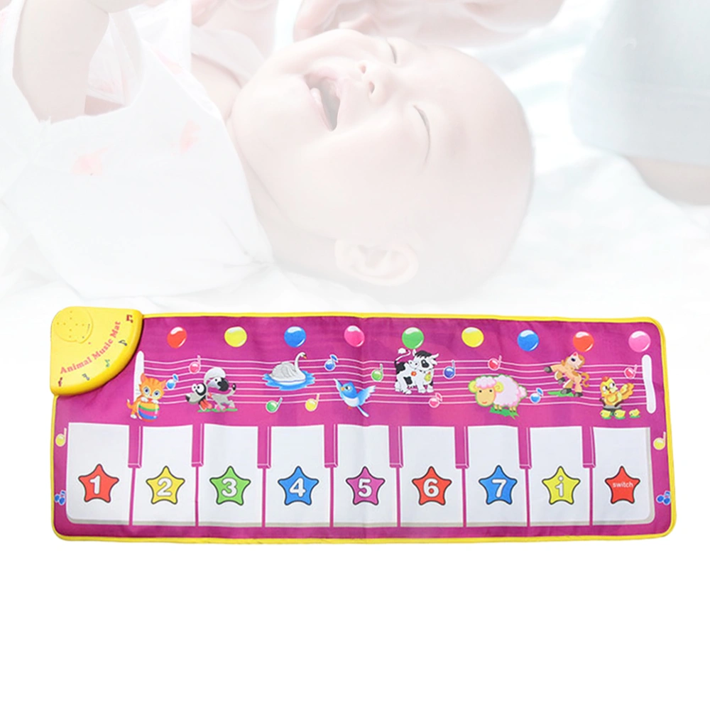 Baby Game Protective Mat Crawling Rug Games Carpet Baby Toy Flash Piano Blanket Play Not Included Batteries