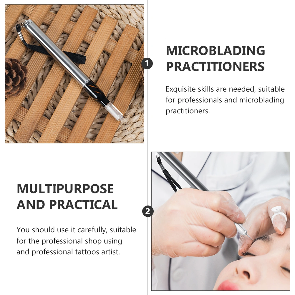 Tattoos Multipurpose Single Headed Pens Microblading Pen with LED Light