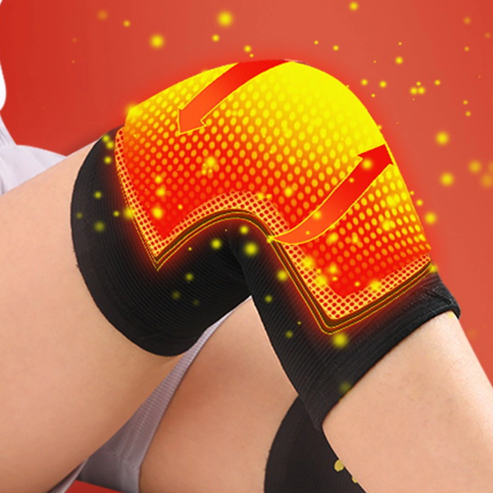1 Pair Heated Leg Guards Heated Knee Wrap Winter Knee Cover Anti-Cold Leg Protector