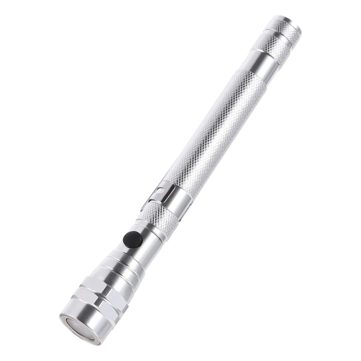 Magnetic Pickup Tool with LED Light Telescopic Magnet Flashlight Unique Gadget
