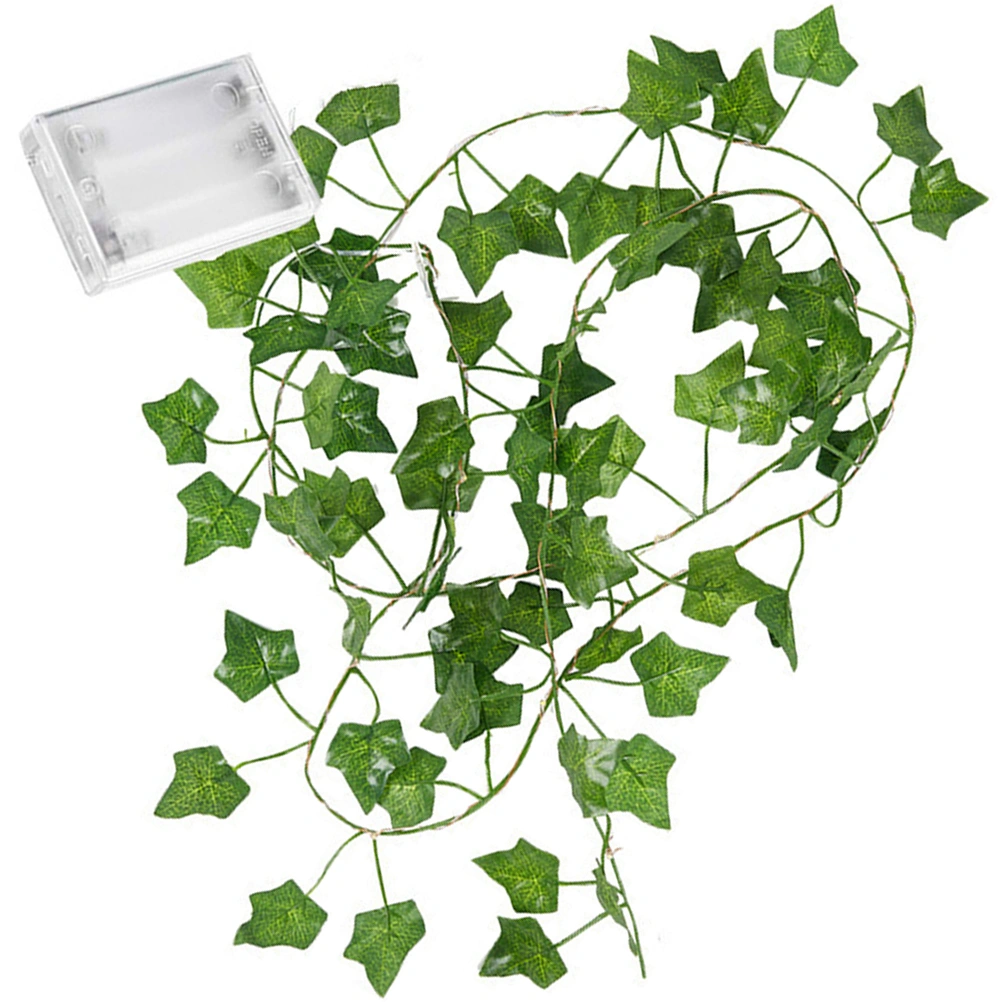 4pcs Ivy Leaves String Lights LED Lights String Party Lamp String(20 LED Beads)