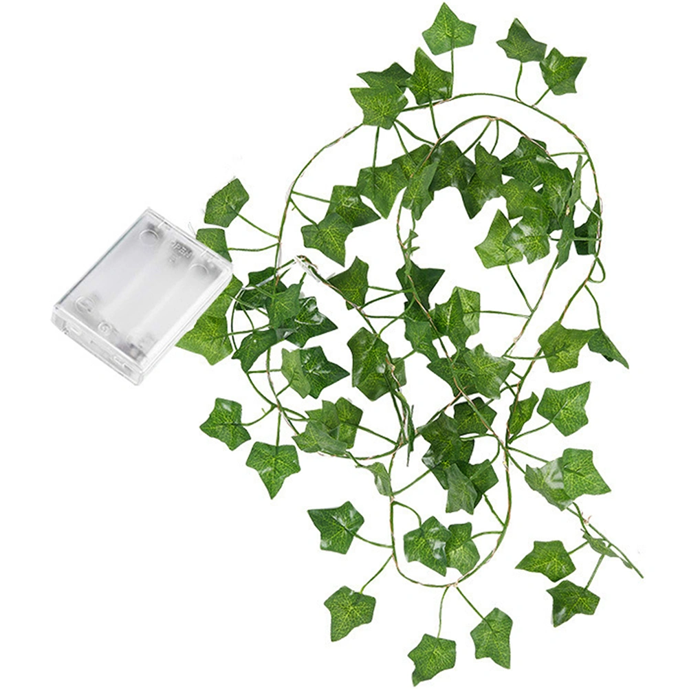 4pcs Ivy Leaves String Lights LED Lights String Party Lamp String(20 LED Beads)