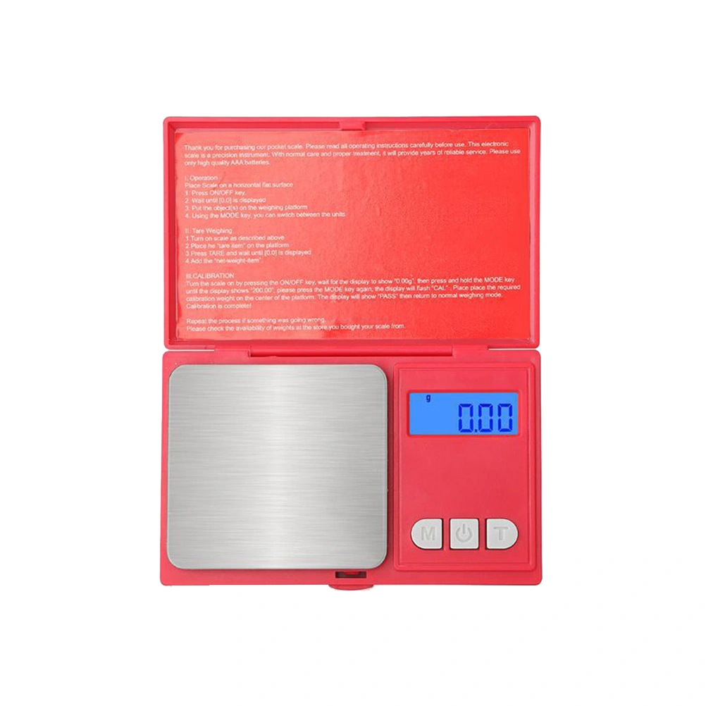 1pc Mini Electronic Scale Precise Digital Scale Weighing Machine Jewelry Scale for Home Shop Dorms without Battery (1000g/0.1g)