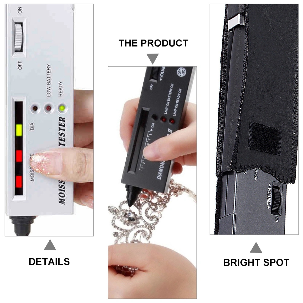 Professional Diamond Tester Pen Diamond Detector Instrument without Battery