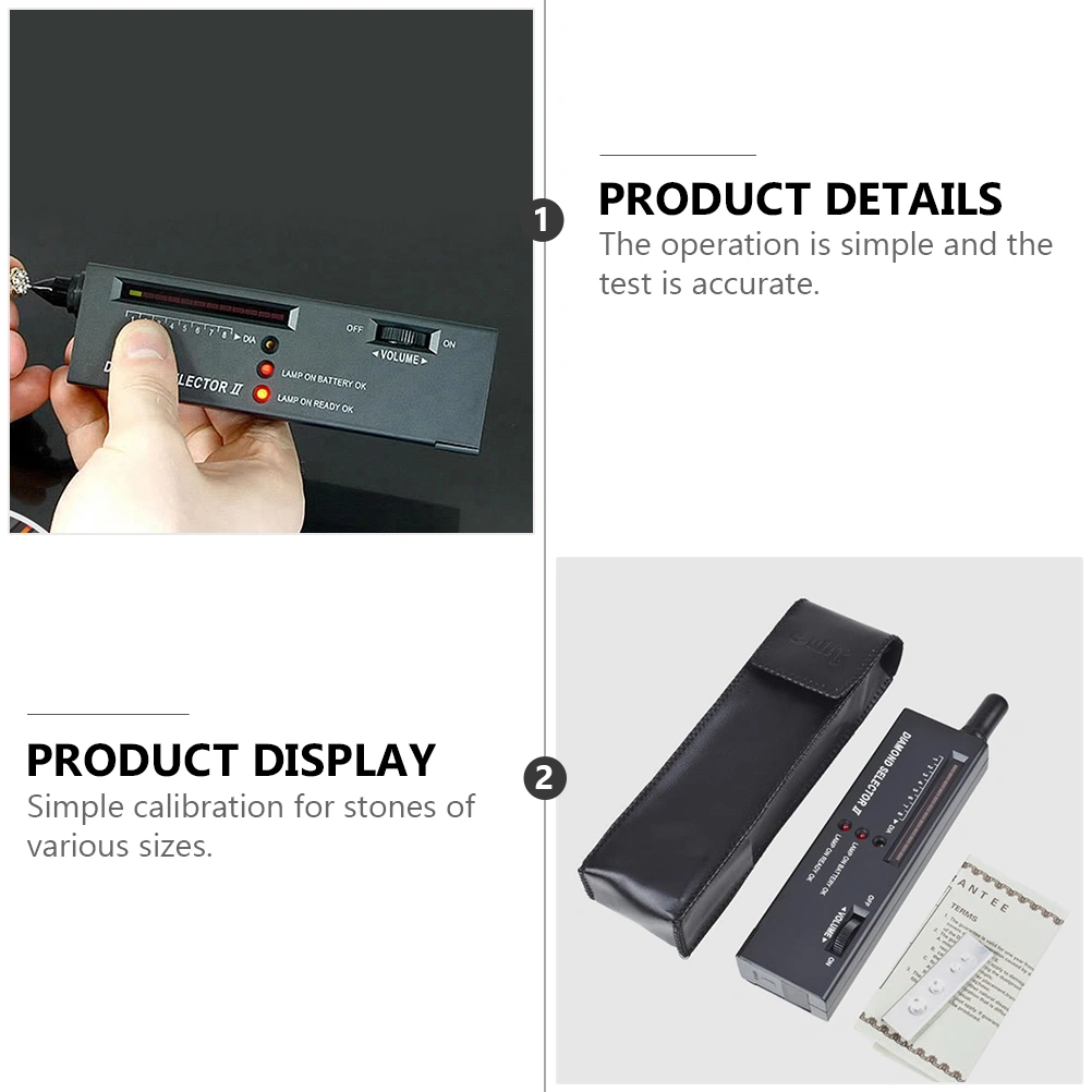 Professional Diamond Tester Pen Diamond Detector Instrument without Battery