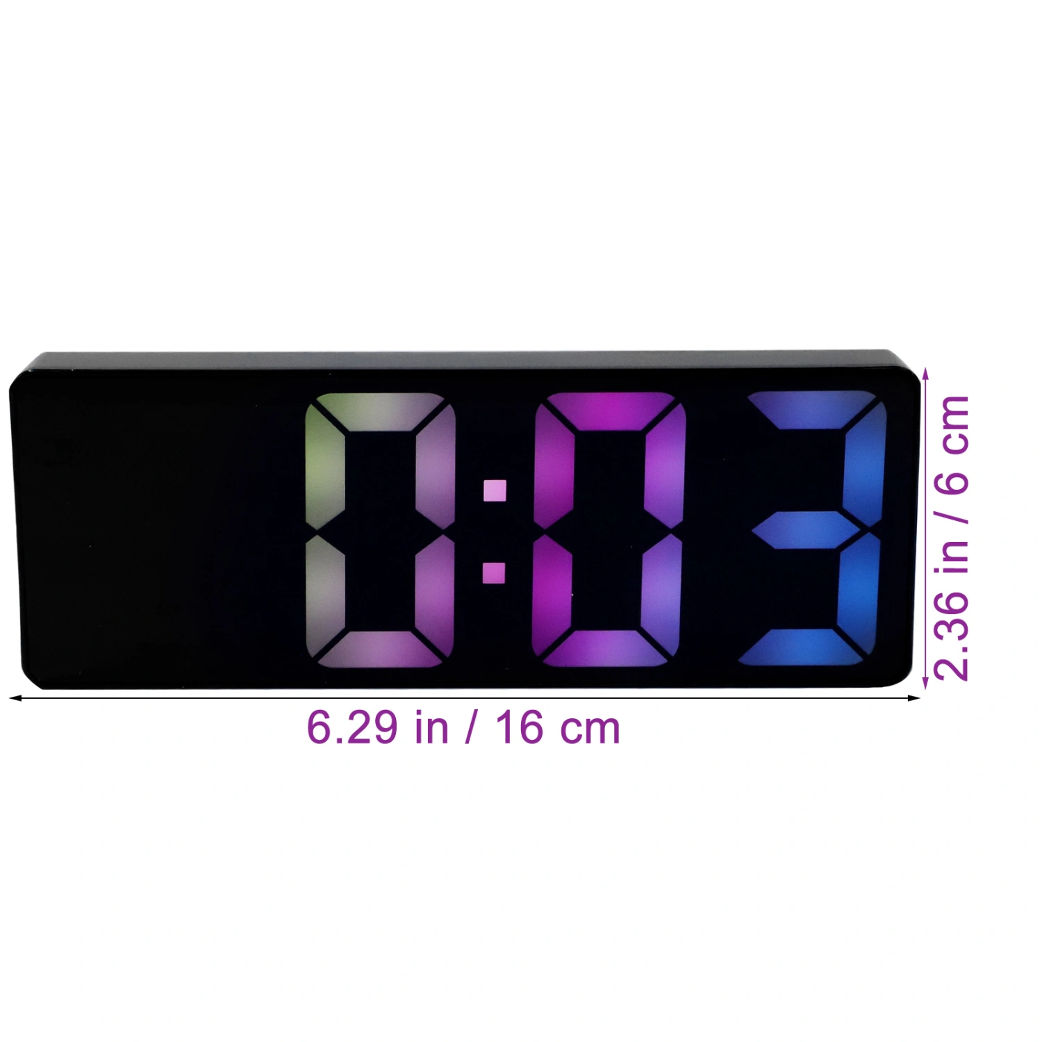 Bedrooms Digital Alarm Clock Large LED Display Alarm Clock Electric Alarm Clock