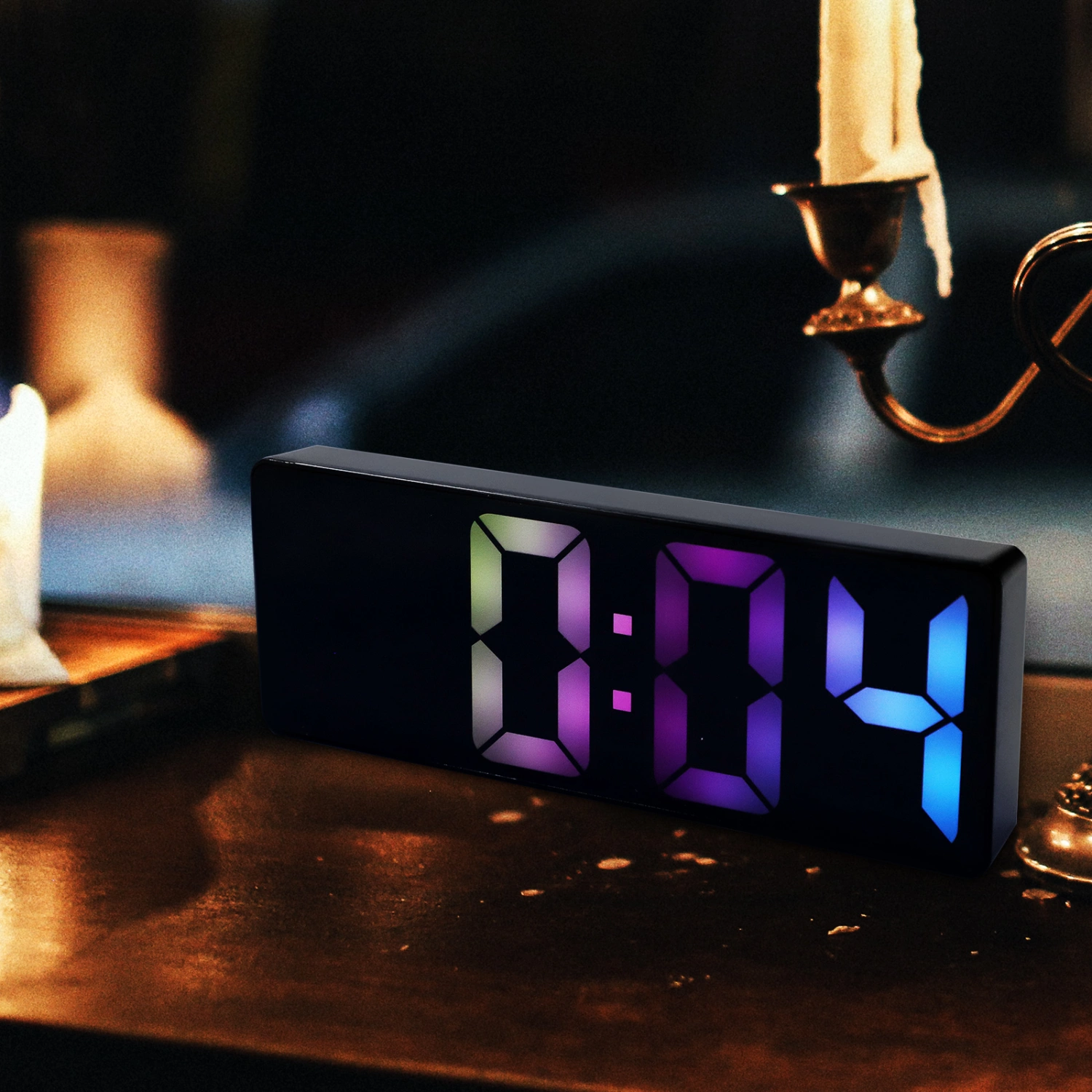 Bedrooms Digital Alarm Clock Large LED Display Alarm Clock Electric Alarm Clock