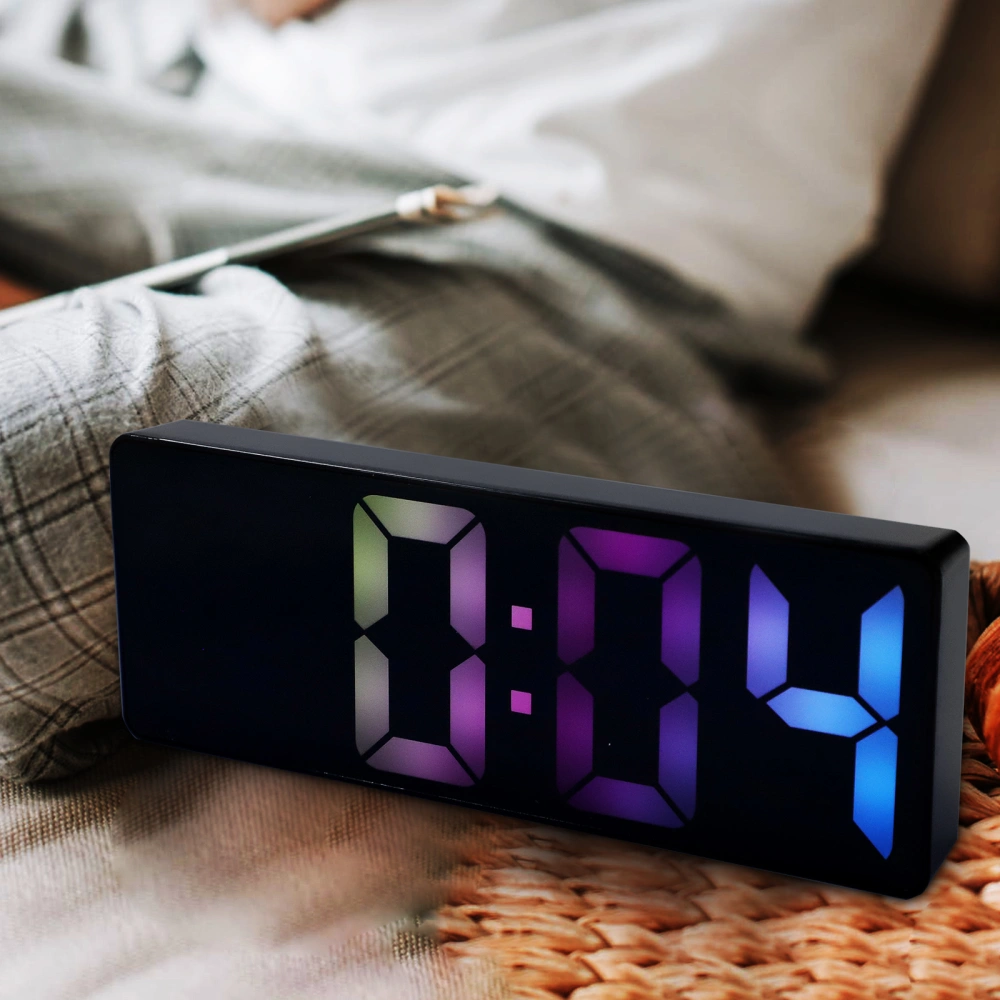 Bedrooms Digital Alarm Clock Large LED Display Alarm Clock Electric Alarm Clock