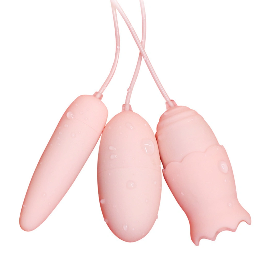 1 set of Tongue Vibrant Toy Silicone Oral Simulator Clitoris Vagina Sucking Toy