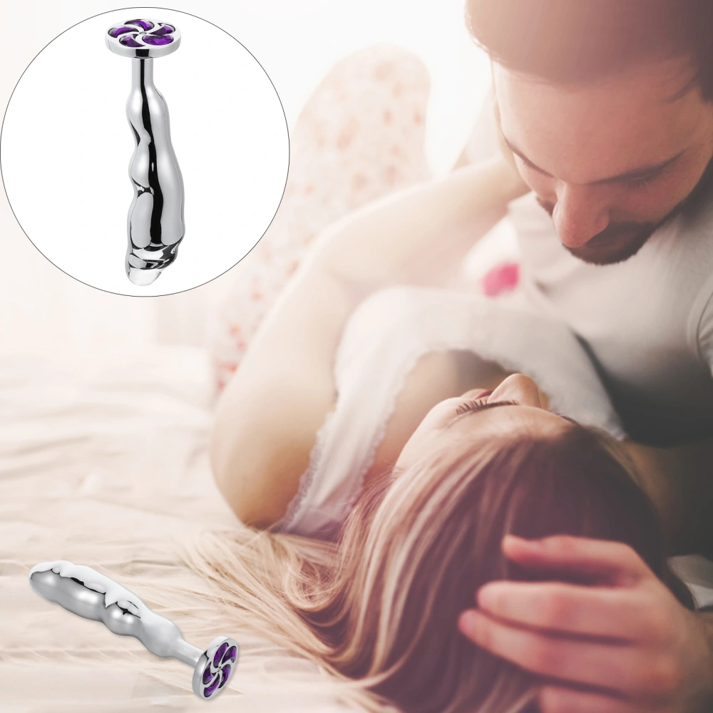 Metal Anal Plug Creative Butt Plug Practical Sex Toy Dildo Shape Adult Products