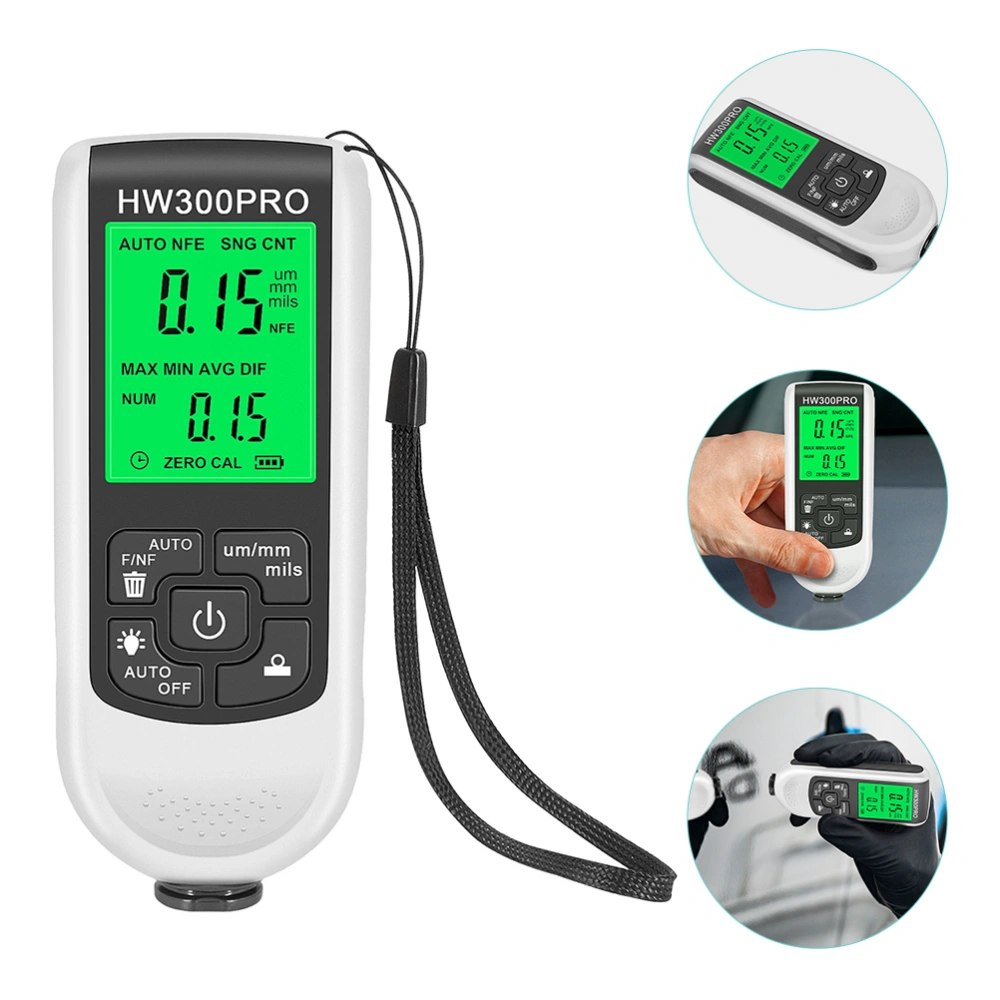 Paint Thickness Gauge Car Coating Thickness Meter Digital Car Paint Meter