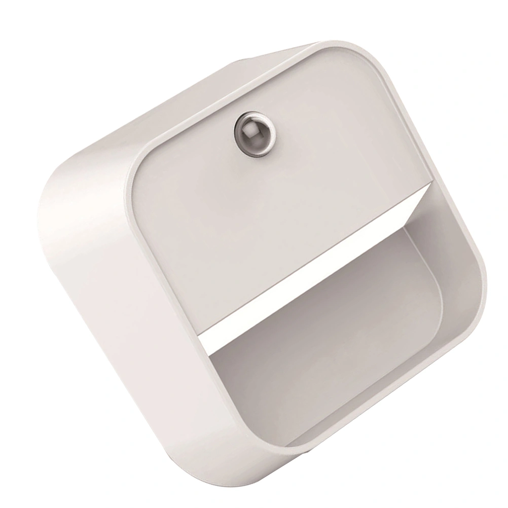 LED Smart Human Body Motion Sensor Night Light Cabinet Corridor Lamp LED Intelligent Night Light 2700-3200K without Battery (Warm White Light)