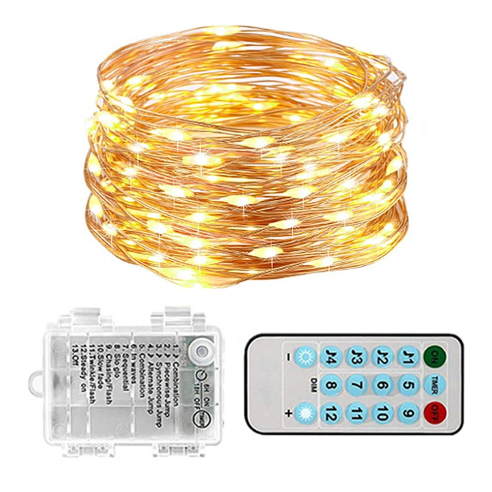 1 Set Music Copper Wire Light Waterproof Lamp String LED String Lights