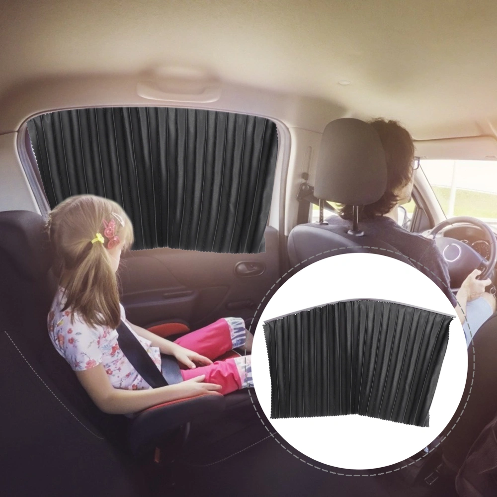 4pcs Car Curtain Window Shades Auto Privacy Shade Curtain Sunshade Curtain