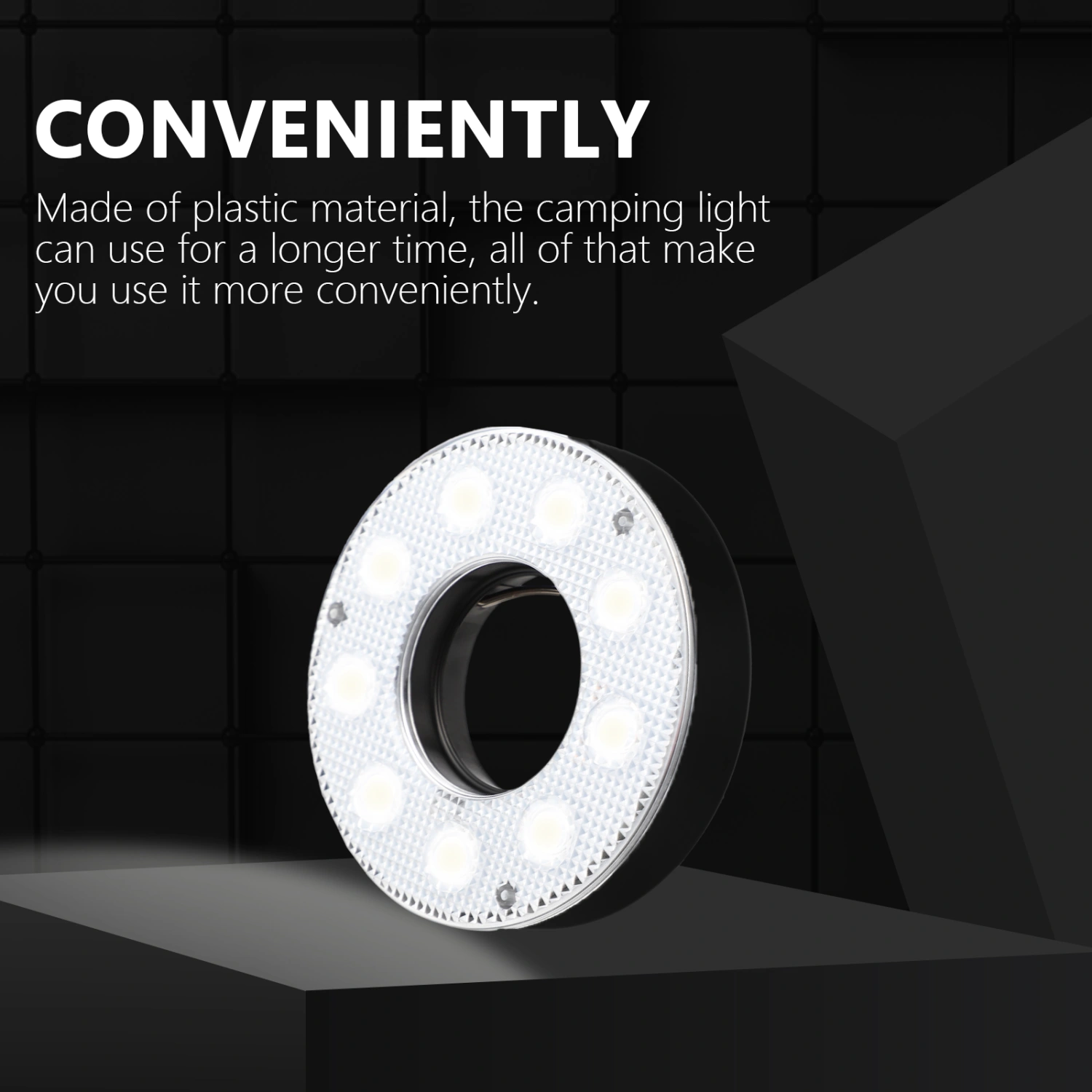 LED Camping Lamp Tent Lamp Outdoor Lightweight Emergency Light No Battery