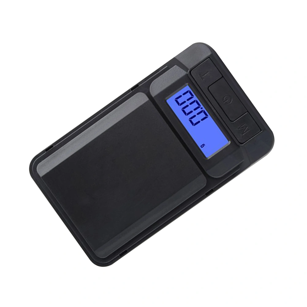 1PC Mini Portable Electronic Scale Tea Powder Jewelry Scale Small Table Scale for Home Store Use 500g/0.1g Black