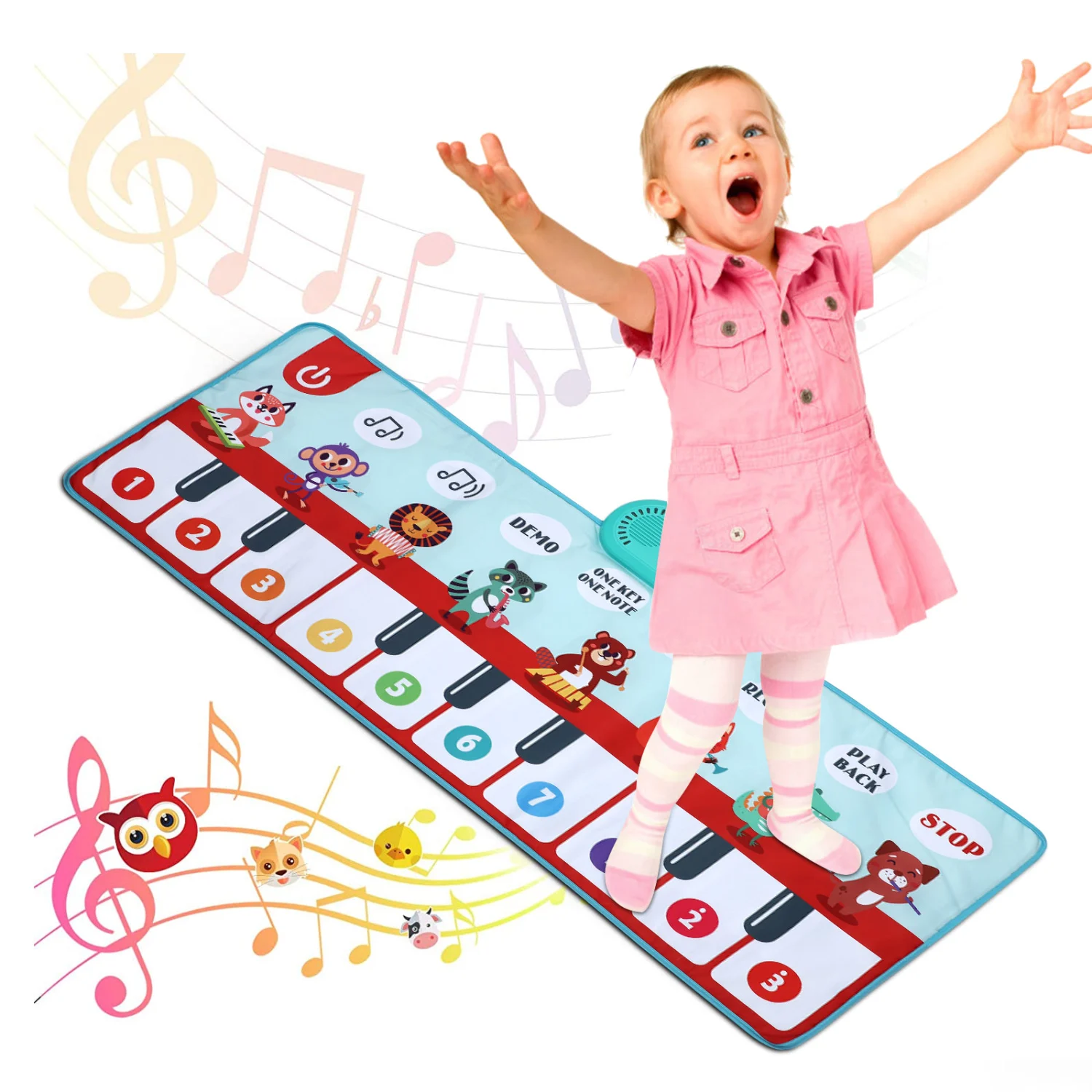 Musical Toys for Toddlers Piano Mat for Kids Dancing Toys Educational Toy
