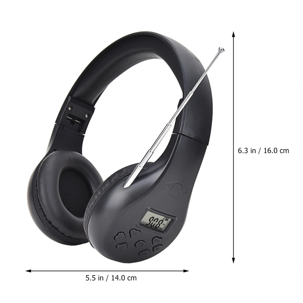 Radio Headphone for Running Jogging Mowing Personal FM Radio Ear Muff Supply