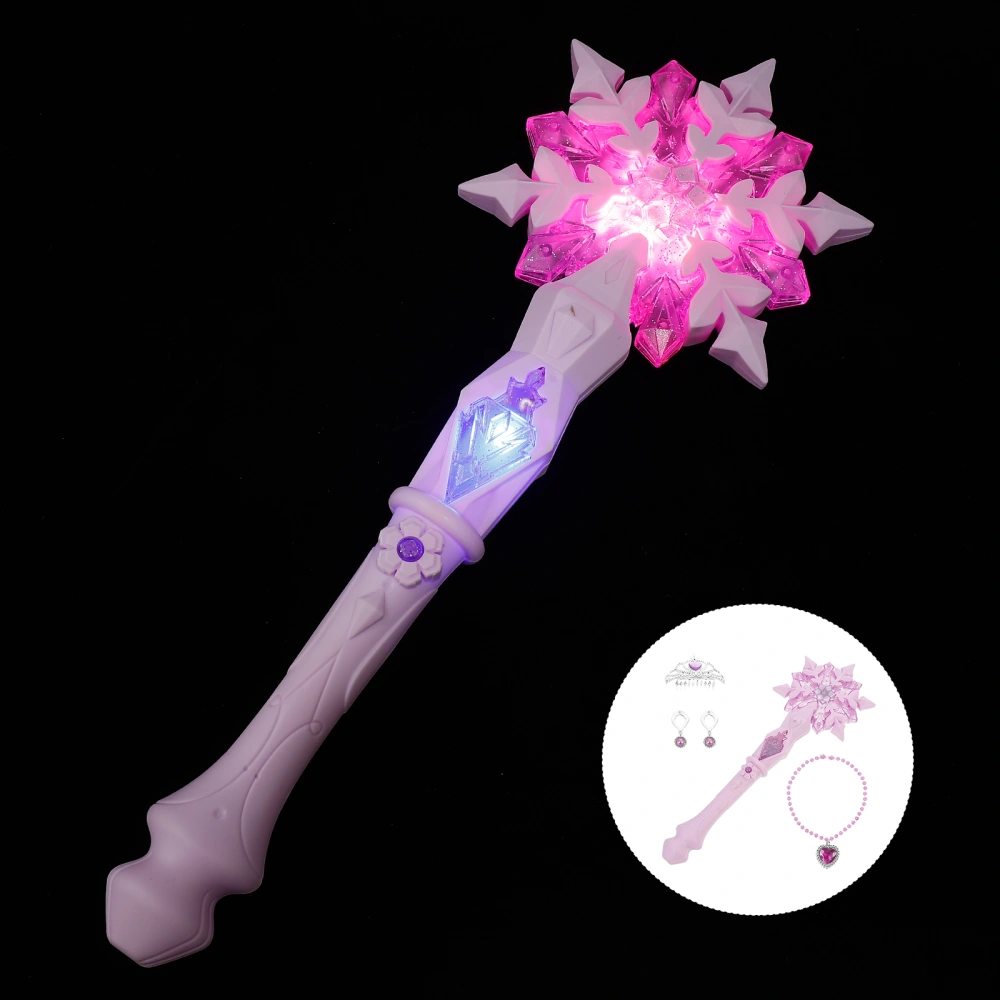 1pc Girls Fairy Stick Glowing Wands Multi-purpose Flashing Sticks Toys