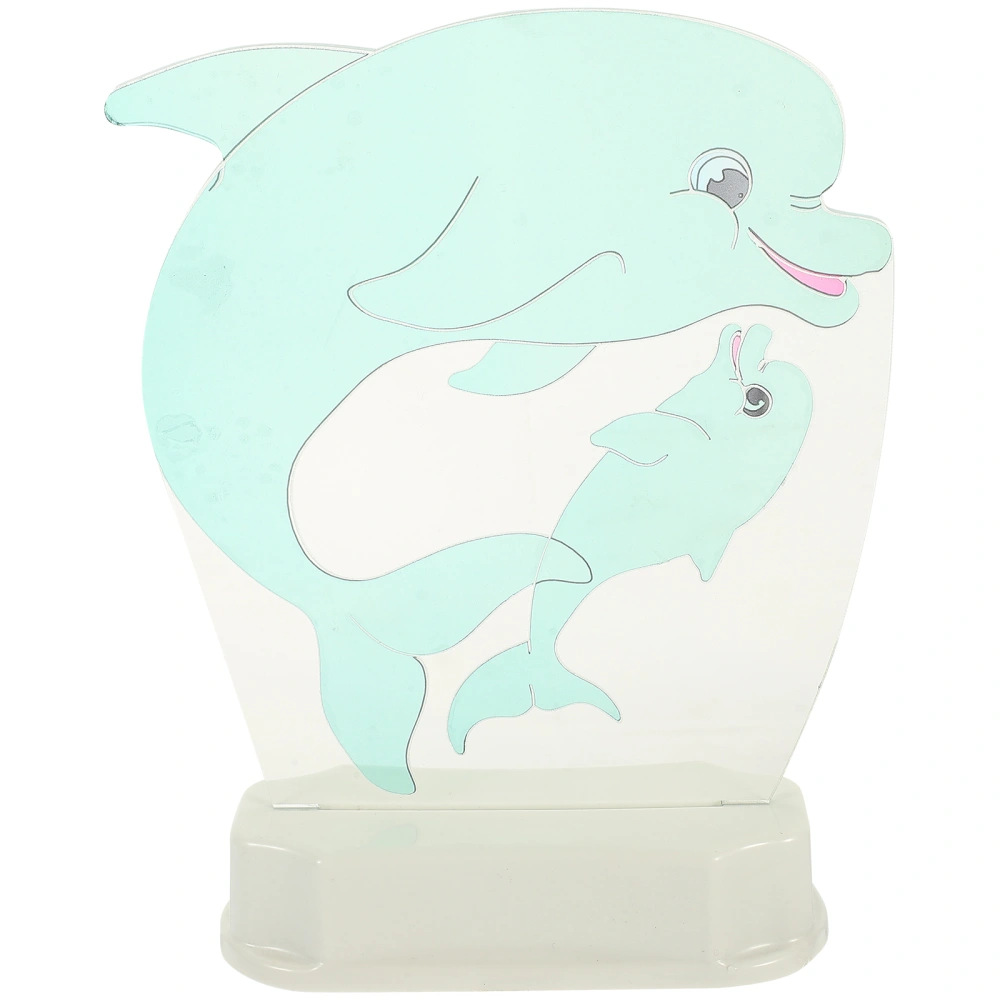 3d Lamp Dolphin Shape Animal Night Light Home Decoration For Kids Bedroom