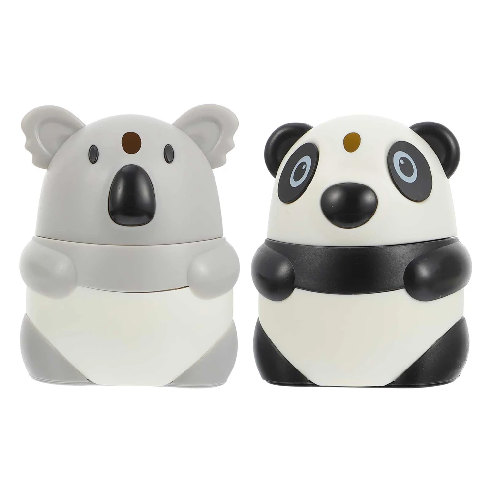 2Pcs Cartoon Animals Toothpick Holders Automatic Toothpick Dispenser for Home