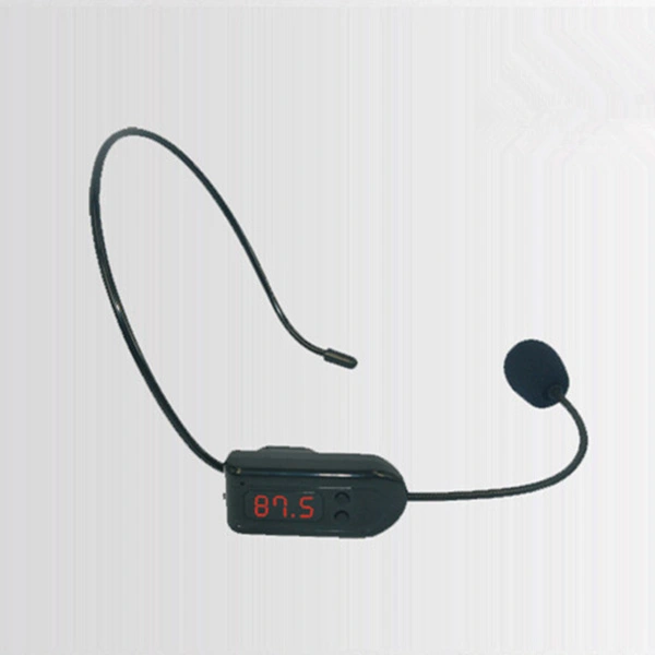 FM Wireless Microphone Headset Megaphone Radio Mic for Loudspeaker Teaching Meeting Tour Guide Microphone